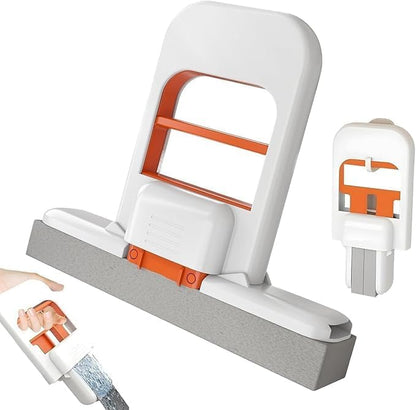 Mini Foldable Self-Squeeze Mop – Portable Desktop & Kitchen Cleaner | Wet & Dry Use | Smart Cleaning Tool | mydeal99