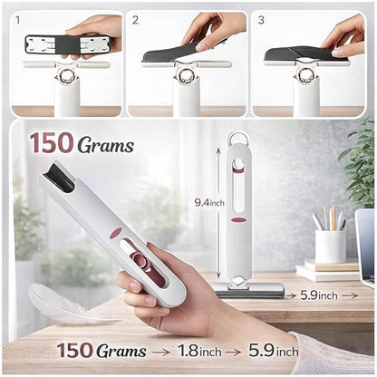 Foldable Mini Squeeze Mop – Smart Kitchen Wiper for Walls, Glass & Car | Portable Cleaning Tool | mydeal99