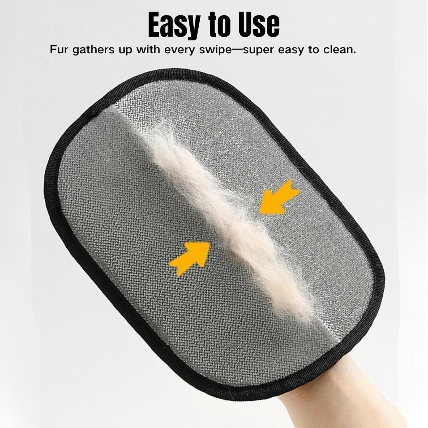 Pet Hair Removal Glove – Reusable Electrostatic Grooming Tool for Dogs & Cats | Easy Fur Cleaner | mydeal99