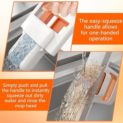 Mini Foldable Self-Squeeze Mop – Portable Desktop & Kitchen Cleaner | Wet & Dry Use | Smart Cleaning Tool | mydeal99