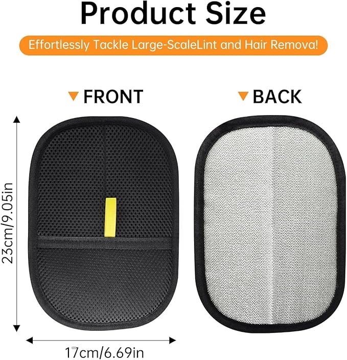 Pet Hair Removal Glove – Reusable Electrostatic Grooming Tool for Dogs & Cats | Easy Fur Cleaner | mydeal99